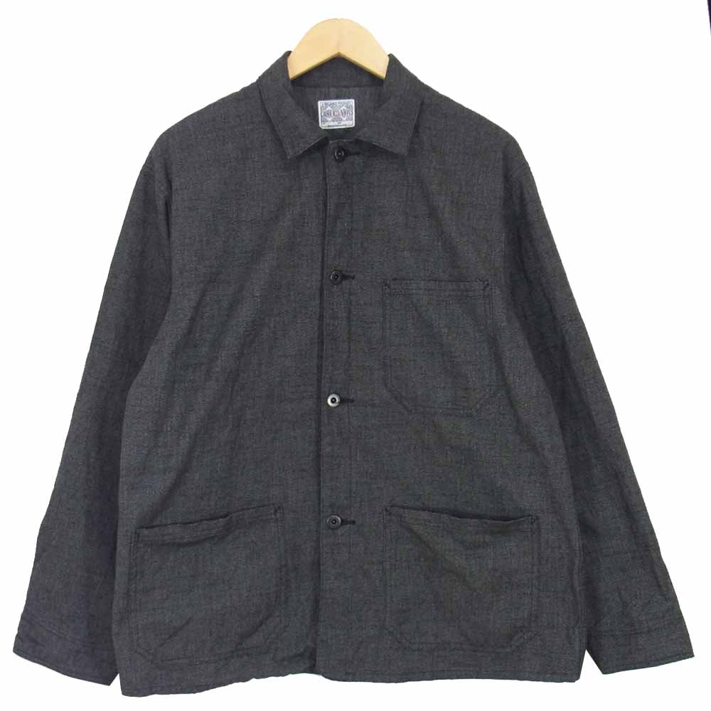 The REAL McCOY'S ザリアルマッコイズ JOE McCOY ジョー マッコイ 8HOUR UNION カバーオール ワーク ジャケット ブラック系 33【中古】