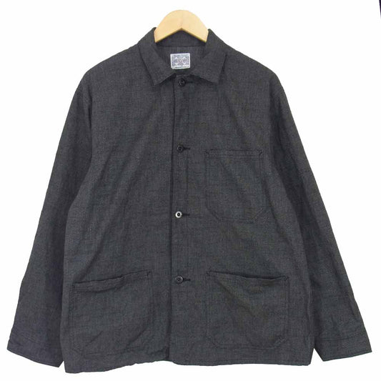 The REAL McCOY'S ザリアルマッコイズ JOE McCOY ジョー マッコイ 8HOUR UNION カバーオール ワーク ジャケット ブラック系 33【中古】