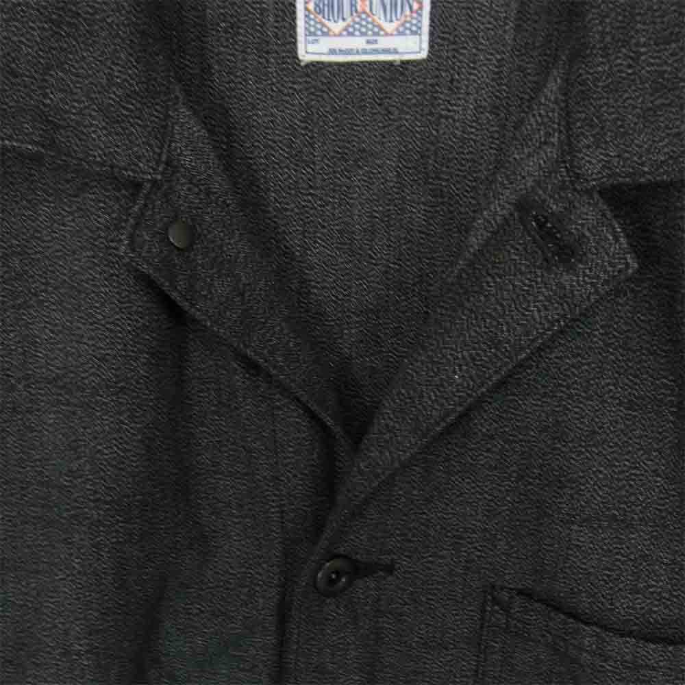 The REAL McCOY'S ザリアルマッコイズ JOE McCOY ジョー マッコイ 8HOUR UNION カバーオール ワーク ジャケット ブラック系 33【中古】