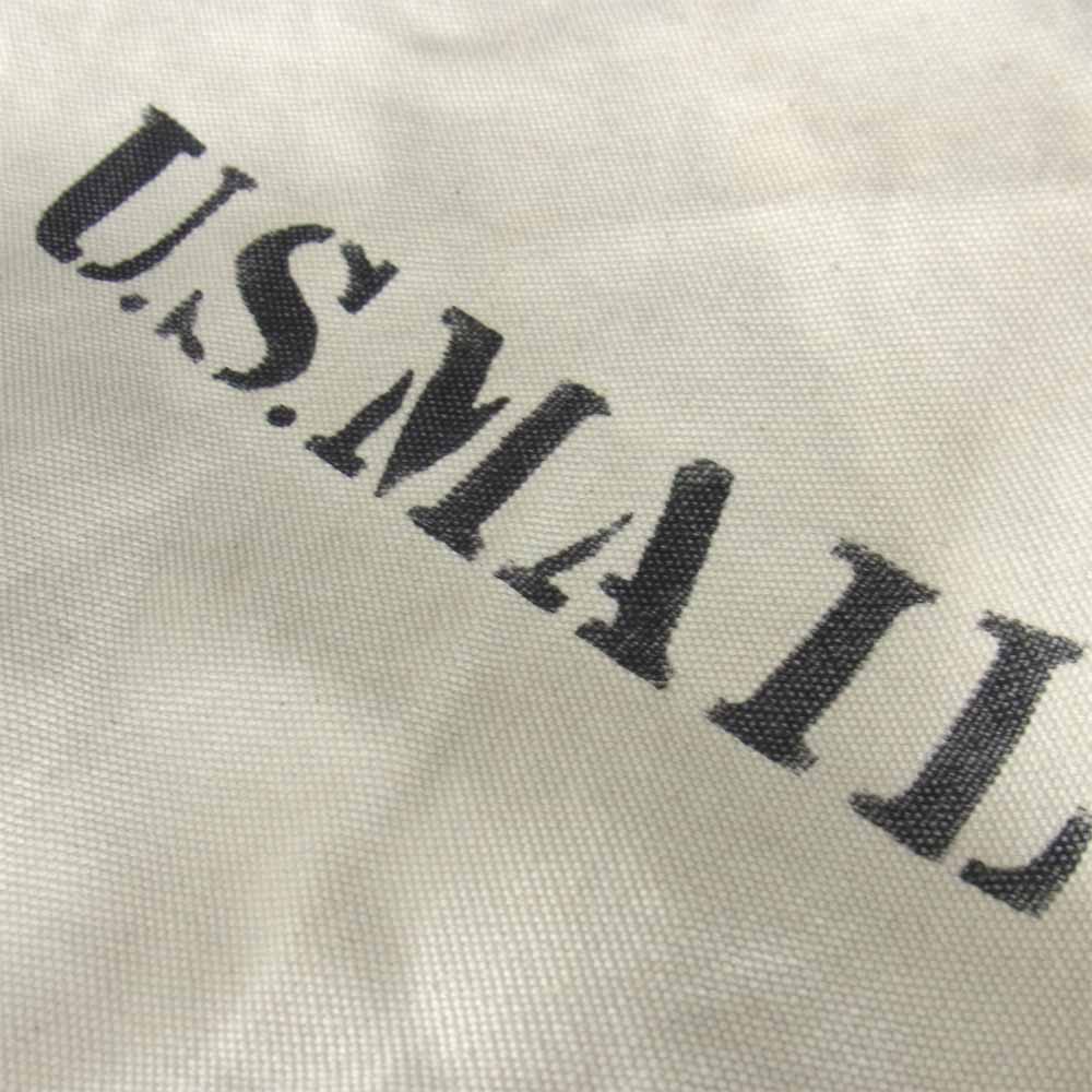 The REAL McCOY'S ザリアルマッコイズ U.S.MAIL BAG メール ショルダー バッグ オフホワイト系【中古】