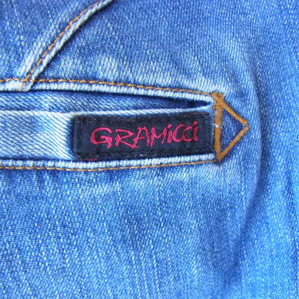 Gramicci グラミチ ストレッチ デニム イージーパンツ インディゴブルー系 L【中古】