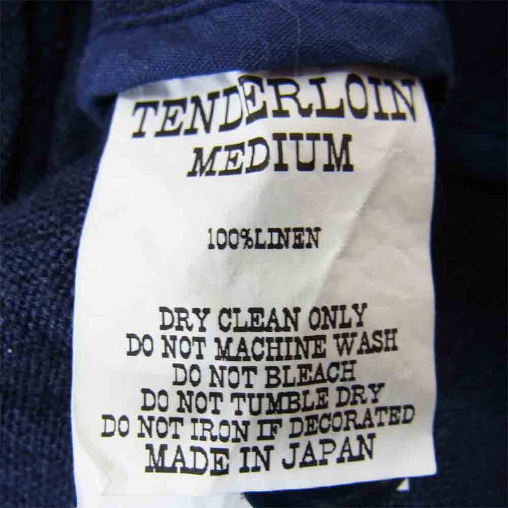 TENDERLOIN テンダーロイン T-LINEN SWING TOP リネン スウィング トップ ジャケット インディゴブルー系 M【中古】
