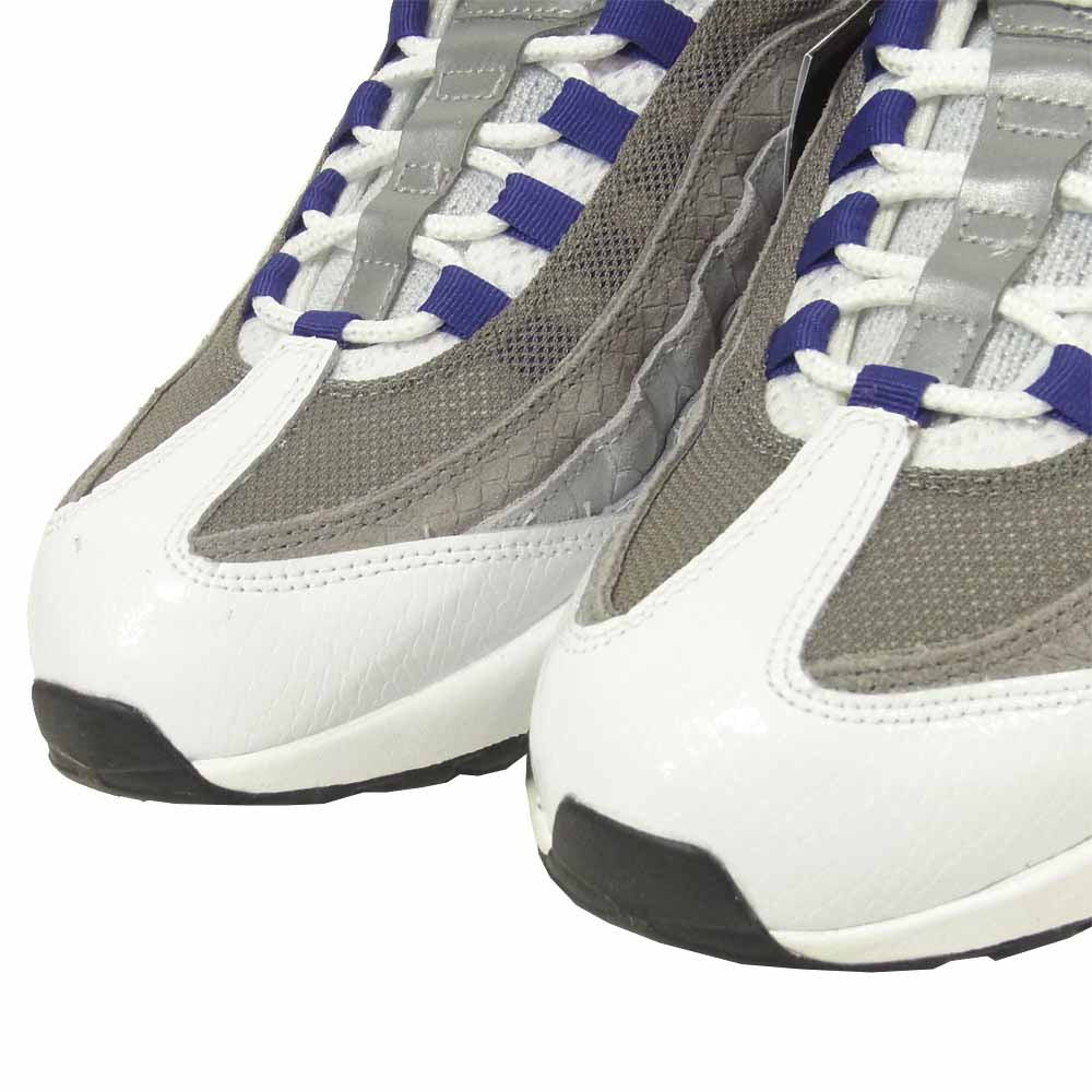 NIKE ナイキ AO2450-101 AIR MAX 95 LV8 エアマックス 95 エレベイト スニーカー グレー系 パープル系 ホワイト系 28cm【新古品】【未使用】【中古】