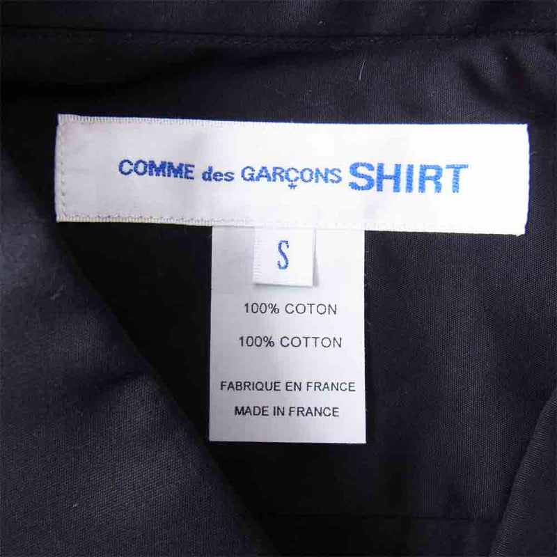 COMME des GARCONS コムデギャルソン 20AW W28006-1 × フューチュラ Futura Print Shirt グラフィック プリント シャツ ブラック系 S【新古品】【未使用】【中古】