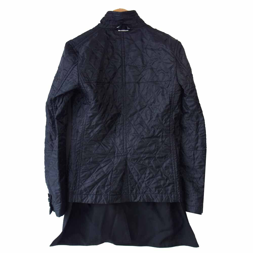 BLACK COMME des GARCONS ブラックコムデギャルソン 1B-J012 キルティング ドッキング リバーシブル ジャケット ブラック系 S【新古品】【未使用】【中古】