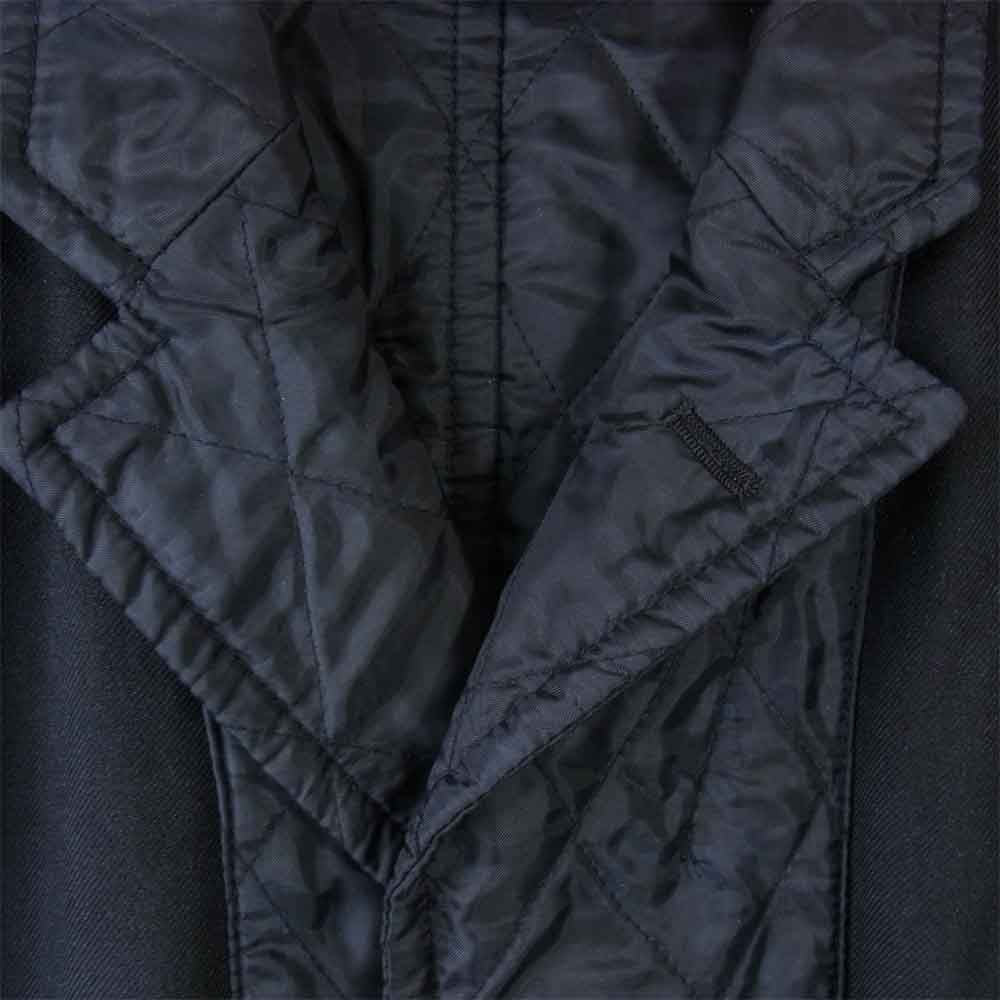 BLACK COMME des GARCONS ブラックコムデギャルソン 1B-J012 キルティング ドッキング リバーシブル ジャケット ブラック系 S【新古品】【未使用】【中古】