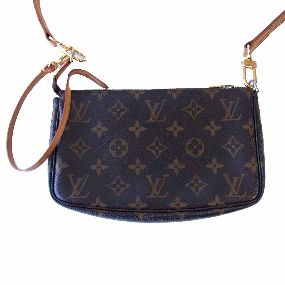 LOUIS VUITTON ルイ・ヴィトン M40712 ポシェット アクセソワール モノグラム バッグ ブラウン系【中古】
