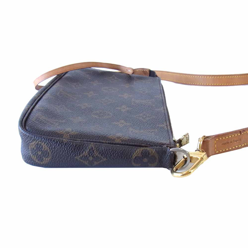 LOUIS VUITTON ルイ・ヴィトン M40712 ポシェット アクセソワール モノグラム バッグ ブラウン系【中古】