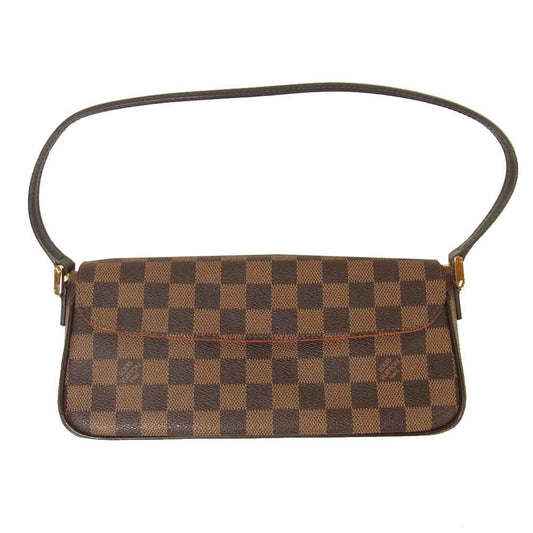 LOUIS VUITTON ルイ・ヴィトン N51299 レコレータ ダミエ ショルダー ハンド バッグ ブラウン系【中古】