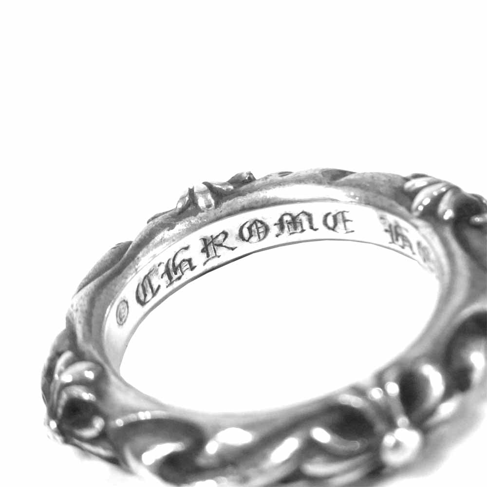 CHROME HEARTS クロムハーツ（原本無） SBT BAND バンド リング シルバー925 シルバー系【中古】