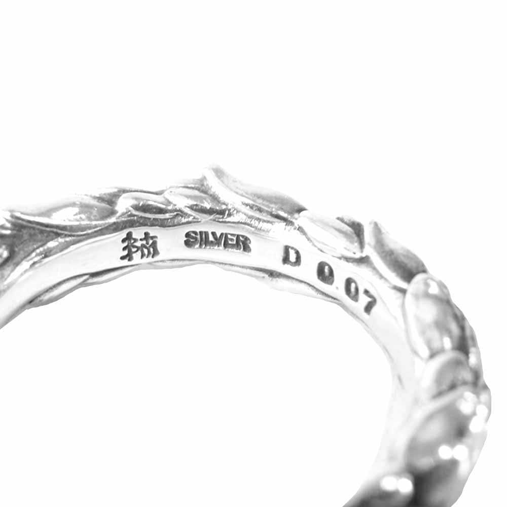 Bloody Mary ブラッディマリー Snowdrop スノー ドロップ リング シルバー系 8【中古】