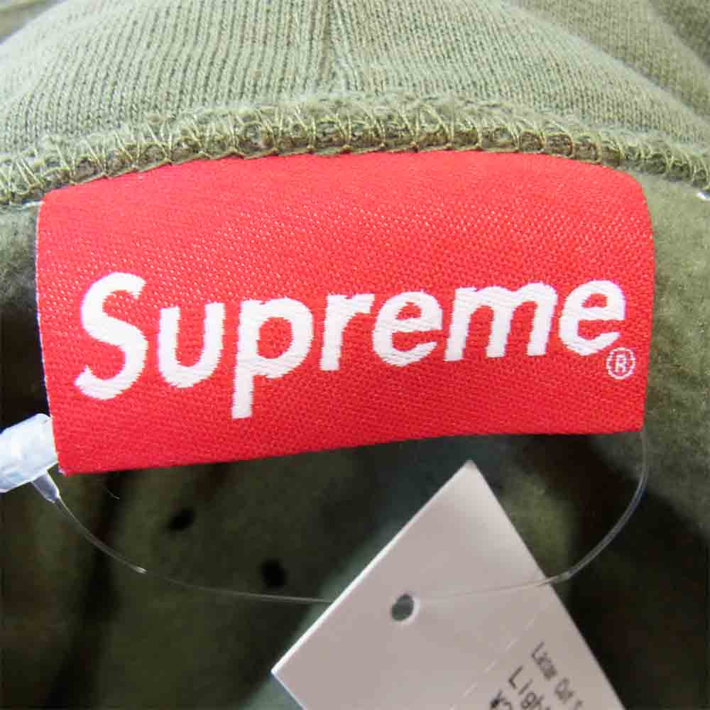 Supreme シュプリーム 21SS Laser Cut S Logo Hooded Sweatshirt レーサー カット S ロゴ フーデッド スウェットシャツ カーキ系 M【新古品】【未使用】【中古】