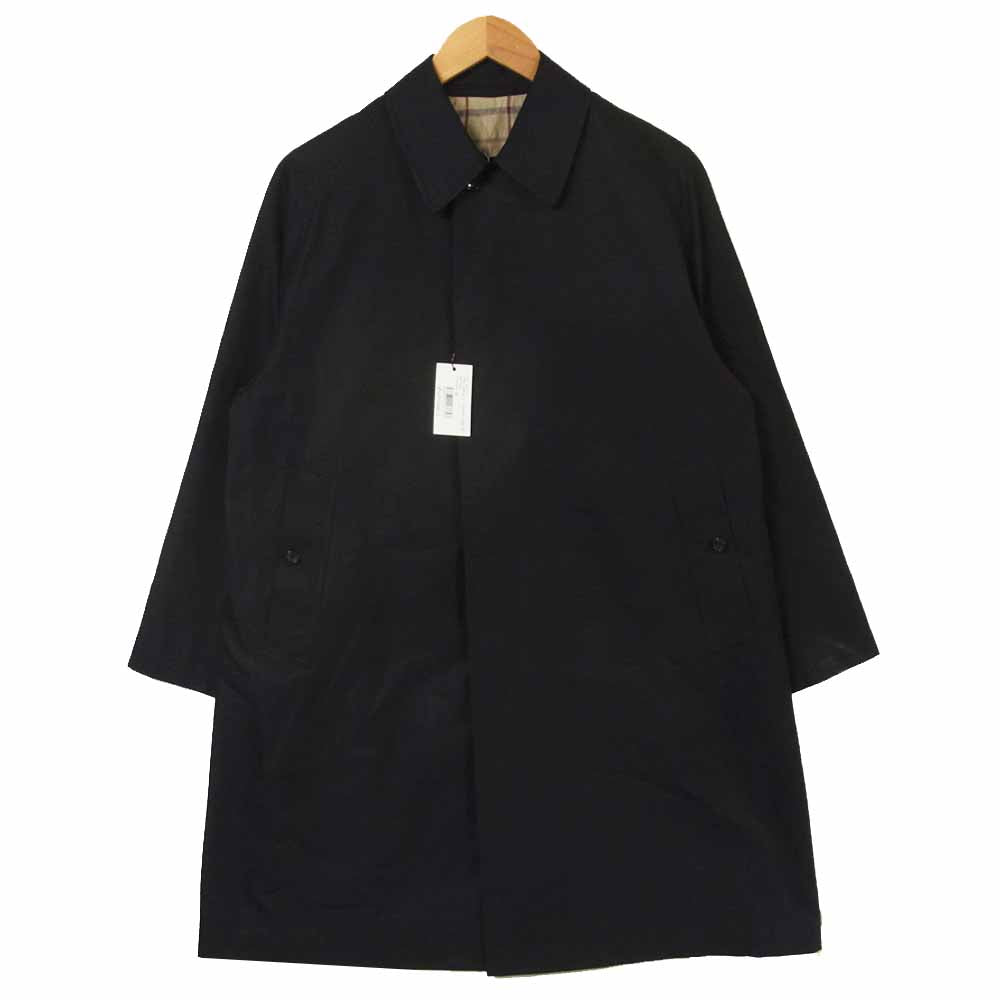 アナトミカ 20SS 530-542-01 SINGLE RAGLAN 1 S-PROOFED GABARDINE ラグラン コート ネイビー系 38【新古品】【未使用】【中古】