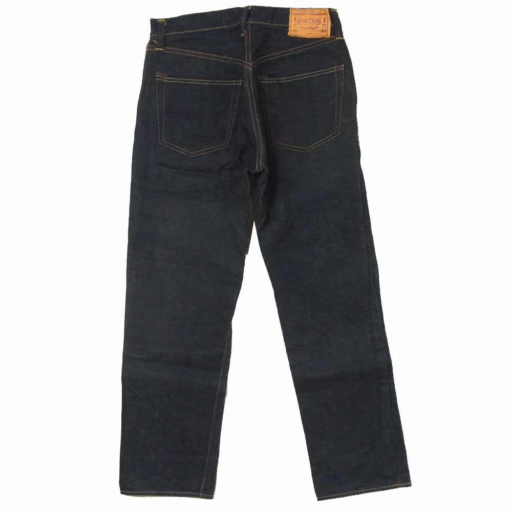 BONCOURA ボンクラ 15FRT-28 SHRINK TO FIT リジッド セルビッジ デニム パンツ インディゴブルー系 29【中古】