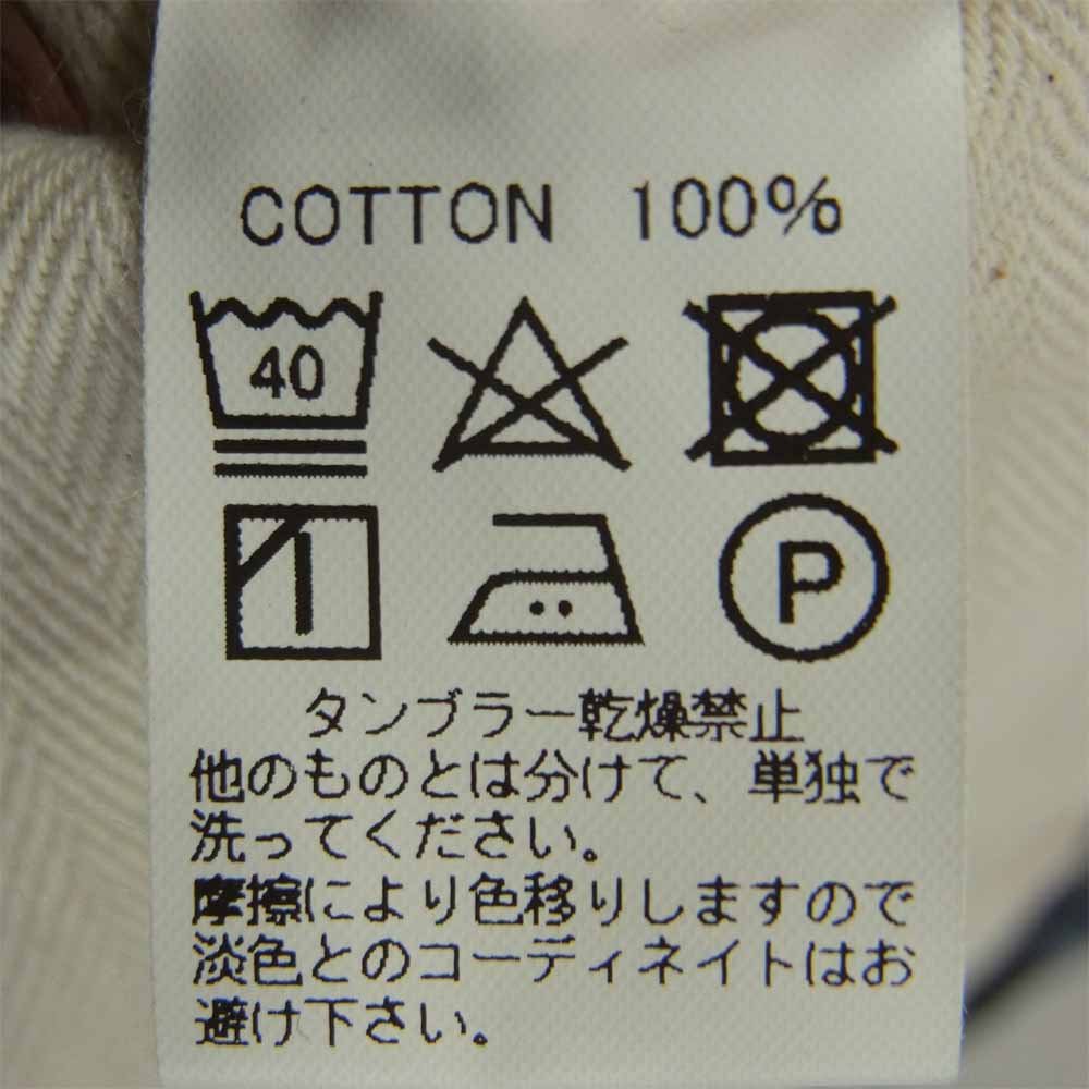 BONCOURA ボンクラ 15FRT-28 SHRINK TO FIT リジッド セルビッジ デニム パンツ インディゴブルー系 29【中古】