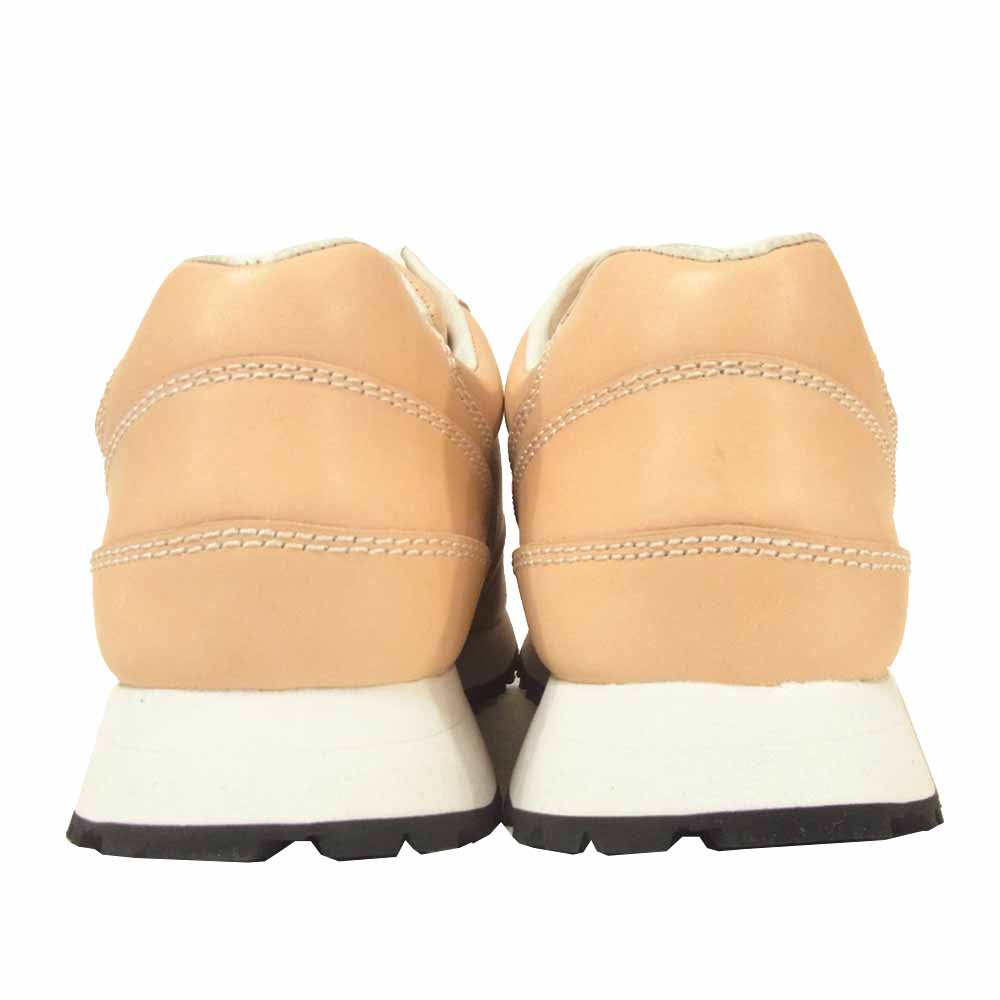 イサムカタヤマ バックラッシュ 632-03 STEER LEATHER ステアレザー スニーカー NATURAL S【美品】【中古】