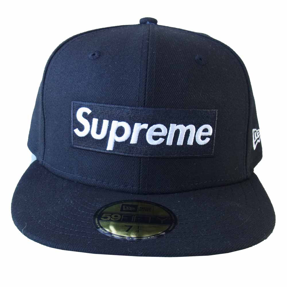 Supreme シュプリーム 21SS × ニューエラ New Era Champions Box Logo チャンピオンズ ボックスロゴ キャップ ブラック系【新古品】【未使用】【中古】