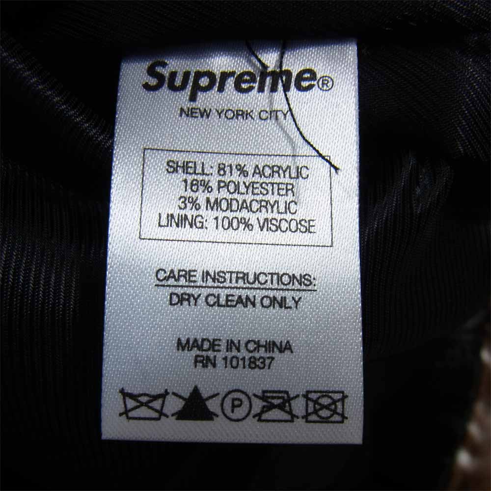 Supreme シュプリーム 21SS Bandana Faux Fur Bomber Jacket バンダナ ファー ボンバー ジャケット ブラウン系 S【新古品】【未使用】【中古】