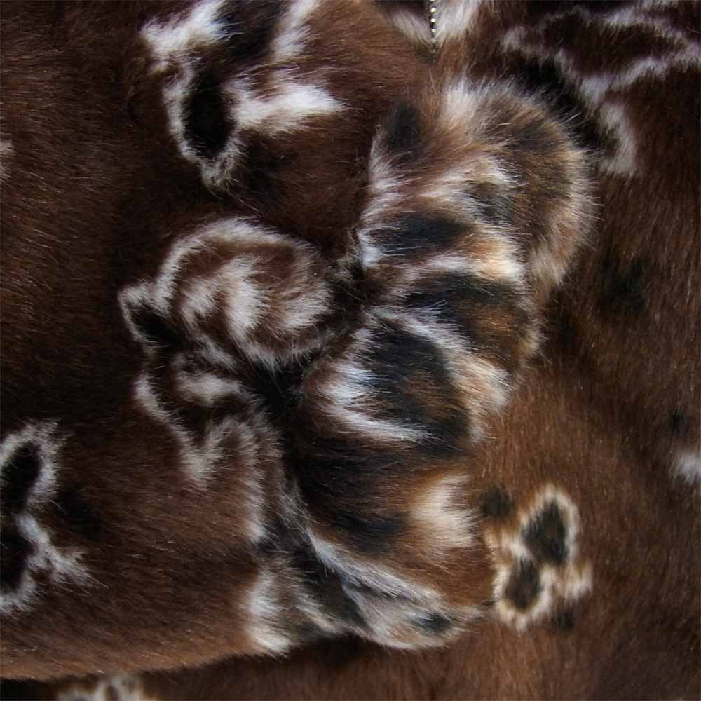 Supreme シュプリーム 21SS Bandana Faux Fur Bomber Jacket バンダナ ファー ボンバー ジャケット ブラウン系 S【新古品】【未使用】【中古】