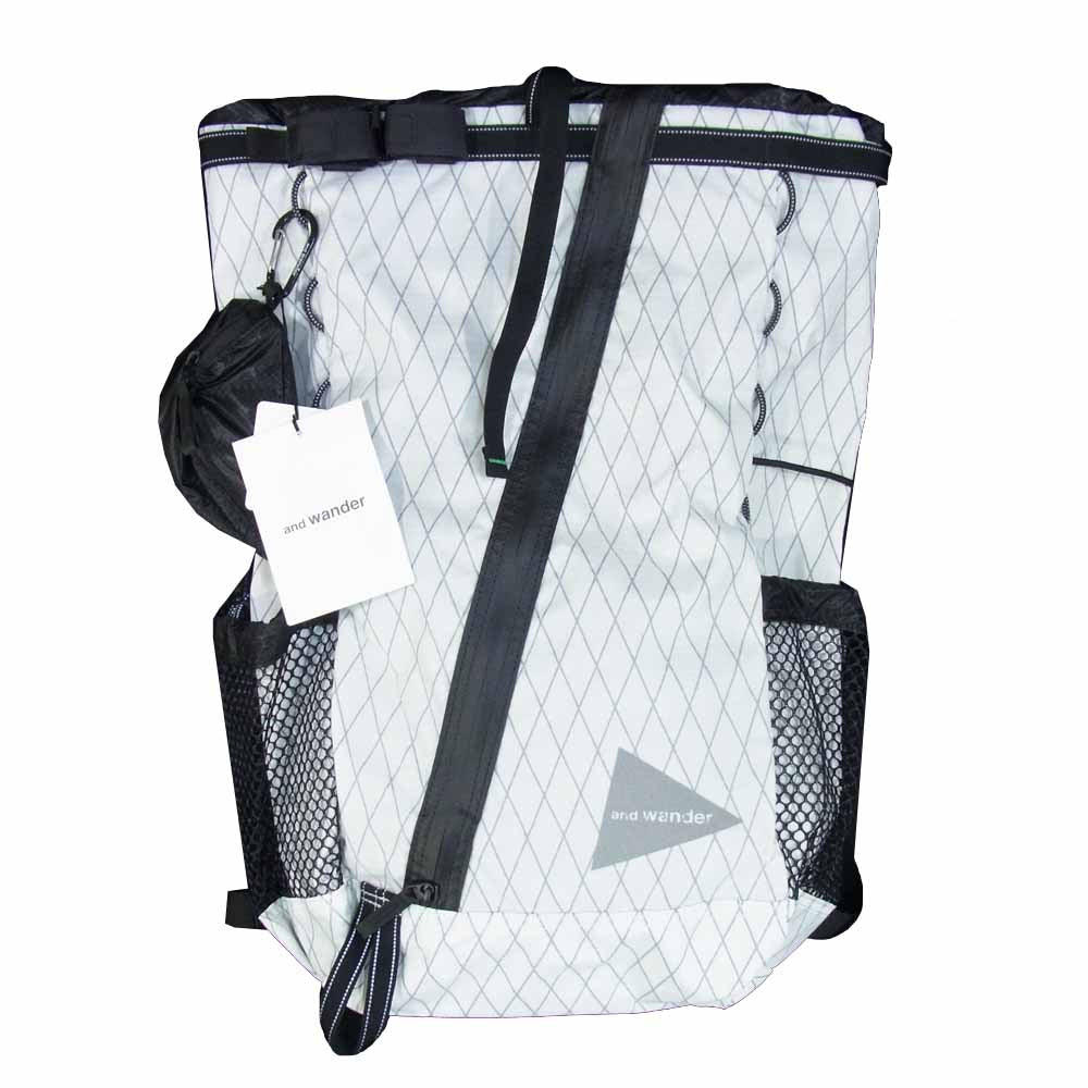 and wander アンドワンダー 574-9975020 X-Pac 30L backpack エックスパック 30L バックパック ホワイト系【新古品】【未使用】【中古】