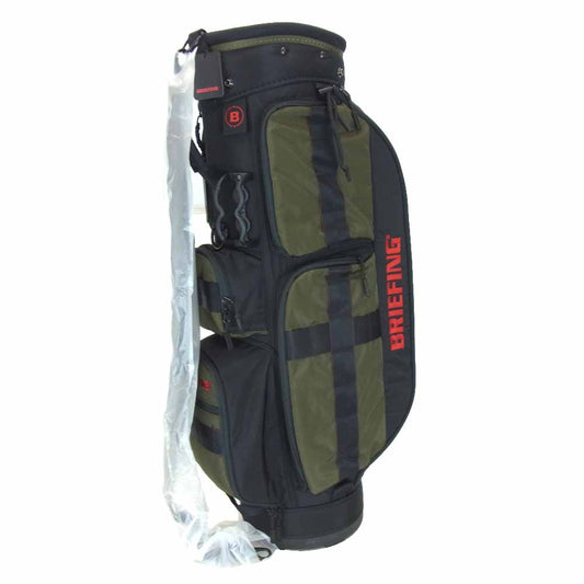 BRIEFING ブリーフィング BGW204D01-067-001 GDO限定 CR-6 COMBI キャディバッグ OLIVE【新古品】【未使用】【中古】