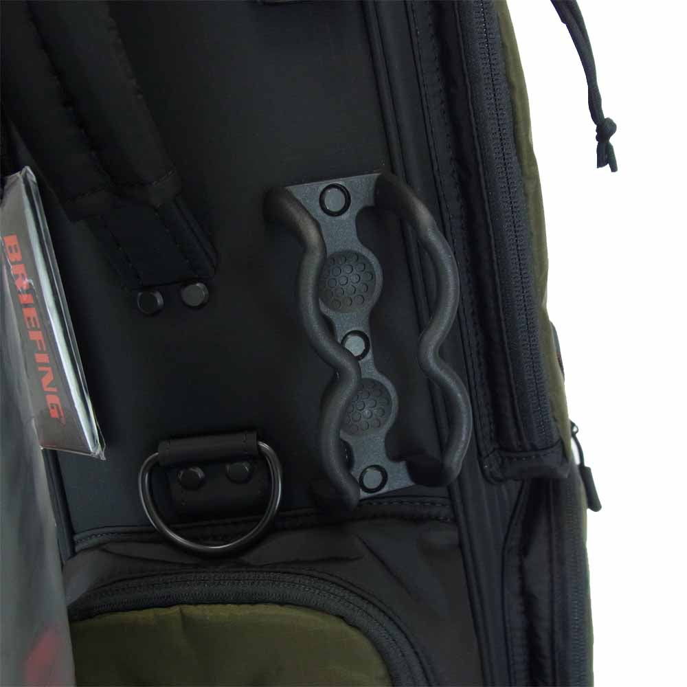 BRIEFING ブリーフィング BGW204D01-067-001 GDO限定 CR-6 COMBI キャディバッグ OLIVE【新古品】【未使用】【中古】