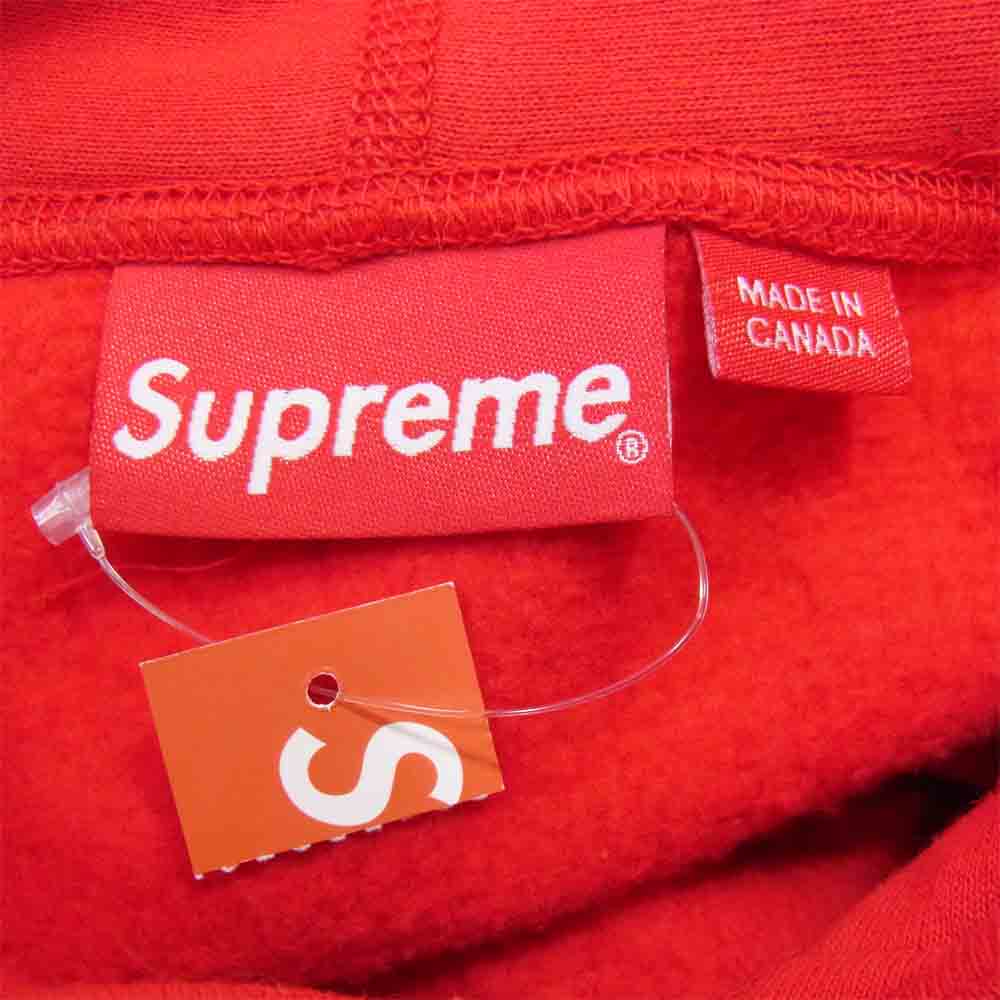 Supreme シュプリーム 21SS KAWS Chalk Logo Hooded Sweatshirt カウズ チョーク ロゴ フーデッド スウェットシャツ レッド系 S【新古品】【未使用】【中古】