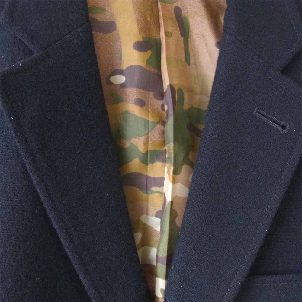 SOPHNET. ソフネット 13AW SOPH-134005 BRITISH TWEED CHESTER COAT ツイード チェスター コート ネイビー系 M【中古】