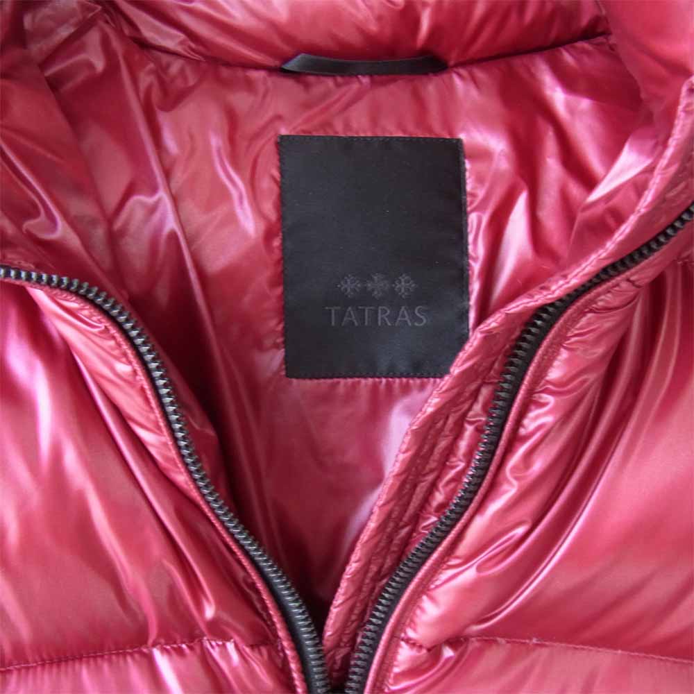 TATRAS タトラス 19AW MTA19A4562 BELBO ベルポ ナイロン ダウンジャケット ワインレッド系 170/88A【中古】