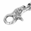 CHROME HEARTS クロムハーツ（原本無） ショート クラシック リンク クリップ キーチェーン シルバー系【中古】
