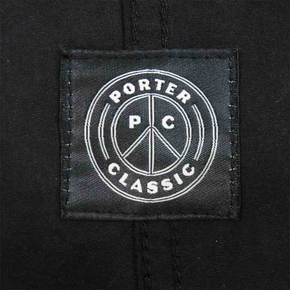 PORTER CLASSIC ポータークラシック WEATHER MILITARY COAT ウェザー ミリタリー コート ブラック系 3【美品】【中古】