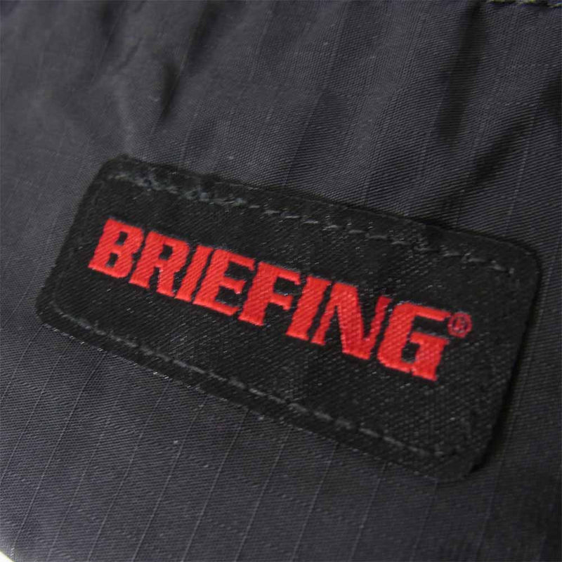 BRIEFING ブリーフィング BRW211L04 MESH DRAWSTRING BAG ショルダー バッグ ブラック系 F【新古品】【未使用】【中古】