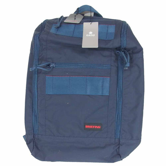 BRIEFING ブリーフィング BRM183101 VERTICAL PACK MW バーティカルパック リュック  ネイビー系 F【新古品】【未使用】【中古】