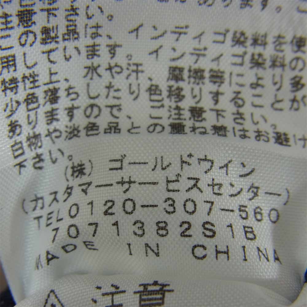 THE NORTH FACE ノースフェイス NT5768N PURPLE LABEL パ－プルレーベル Webbing Belt Denim Pants デニム パンツ インディゴブルー系 28【中古】