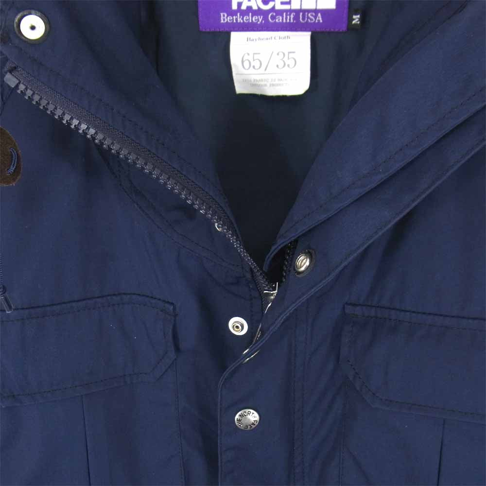 THE NORTH FACE ノースフェイス NP2355N PURPLE LABEL パ－プルレーベル 65/35クロス マウンテンパーカー ジャケット ネイビー系 M【中古】
