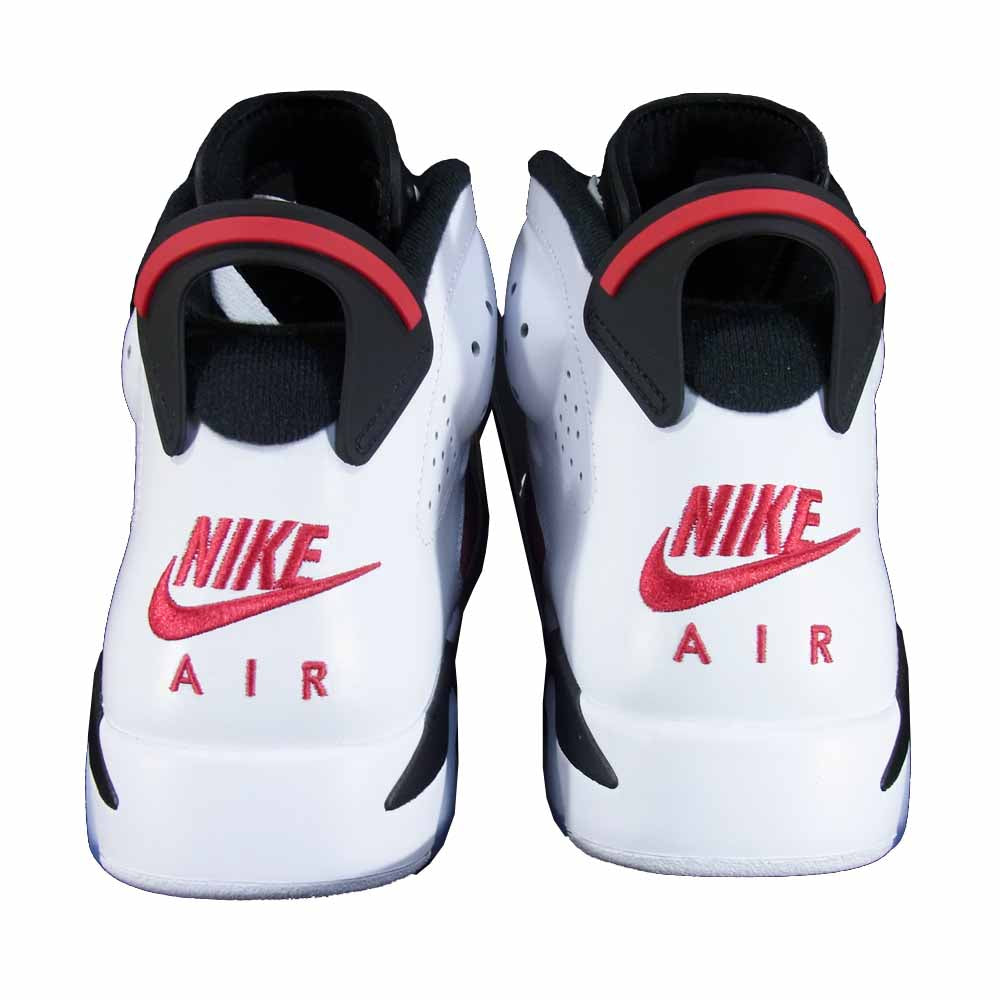 NIKE ナイキ CT8529-106 AIR JORDAN 6 RETRO CARMINE エアジョーダン 6 レトロ カーマイン スニーカー 白×赤系 US11【新古品】【未使用】【中古】
