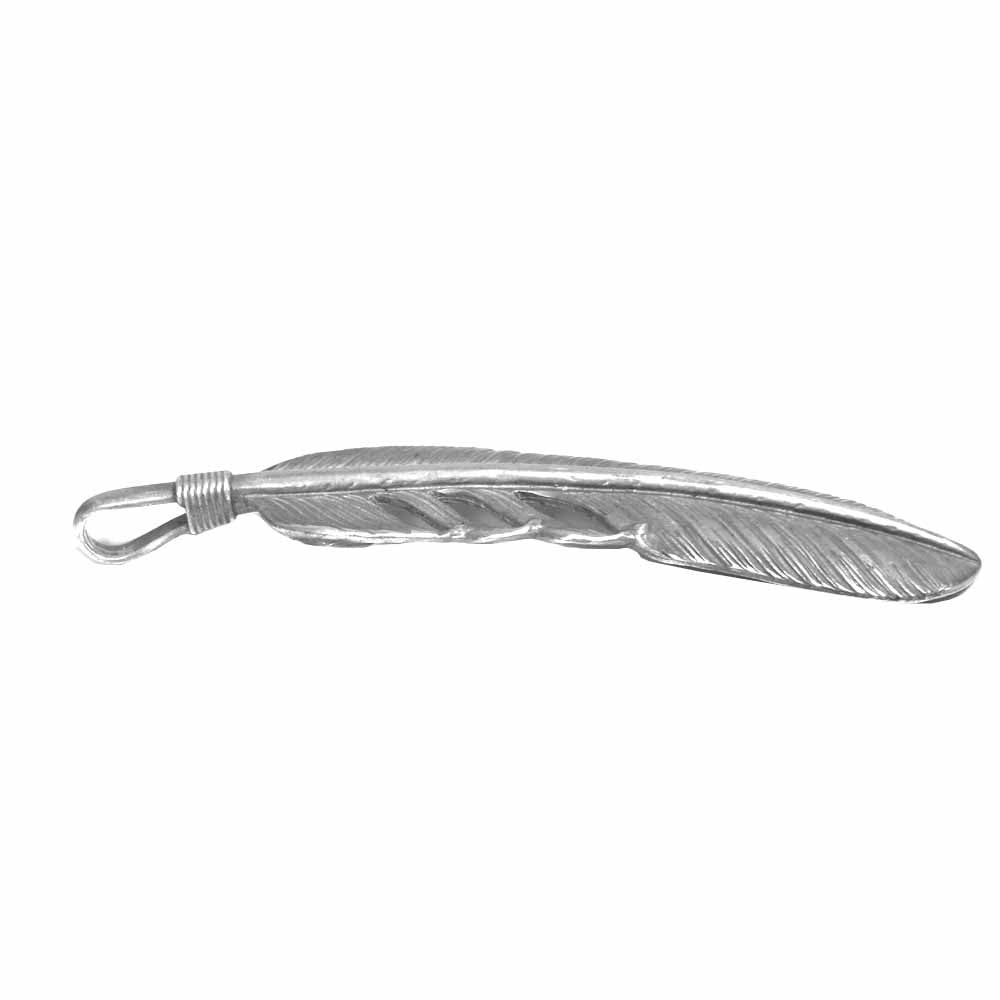 WINGROCK ウィングロック SV プレーン フェザー ペンダント シルバー系【中古】