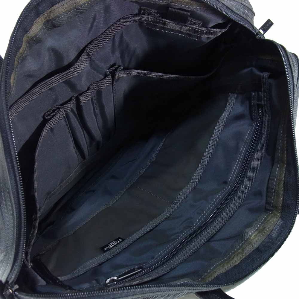 PORTER ポーター コーデュラ ナイロン ブリーフ ビジネスバッグ バッグ 日本製 チャコール系【中古】
