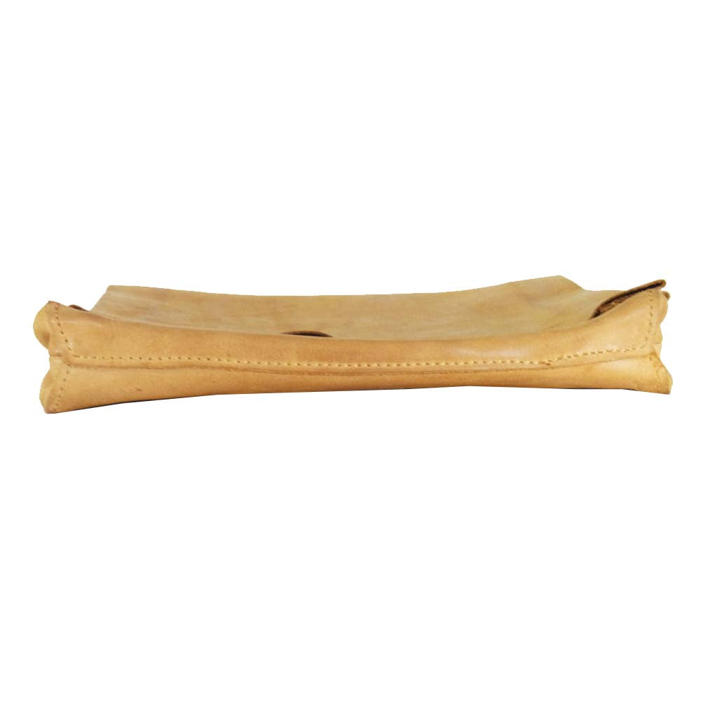 junhashimoto ジュンハシモト LEATHER CLUTCH BAG レザー 革 クラッチ バッグ ベージュ系【中古】