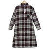 WOOLRICH ウールリッチ WWABI0404 HERITAGE GAUZE LONG DRESS ガーゼ ロング ドレス ワンピース BlackHunting XS【新古品】【未使用】【中古】