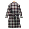 WOOLRICH ウールリッチ WWABI0404 HERITAGE GAUZE LONG DRESS ガーゼ ロング ドレス ワンピース BlackHunting XS【新古品】【未使用】【中古】