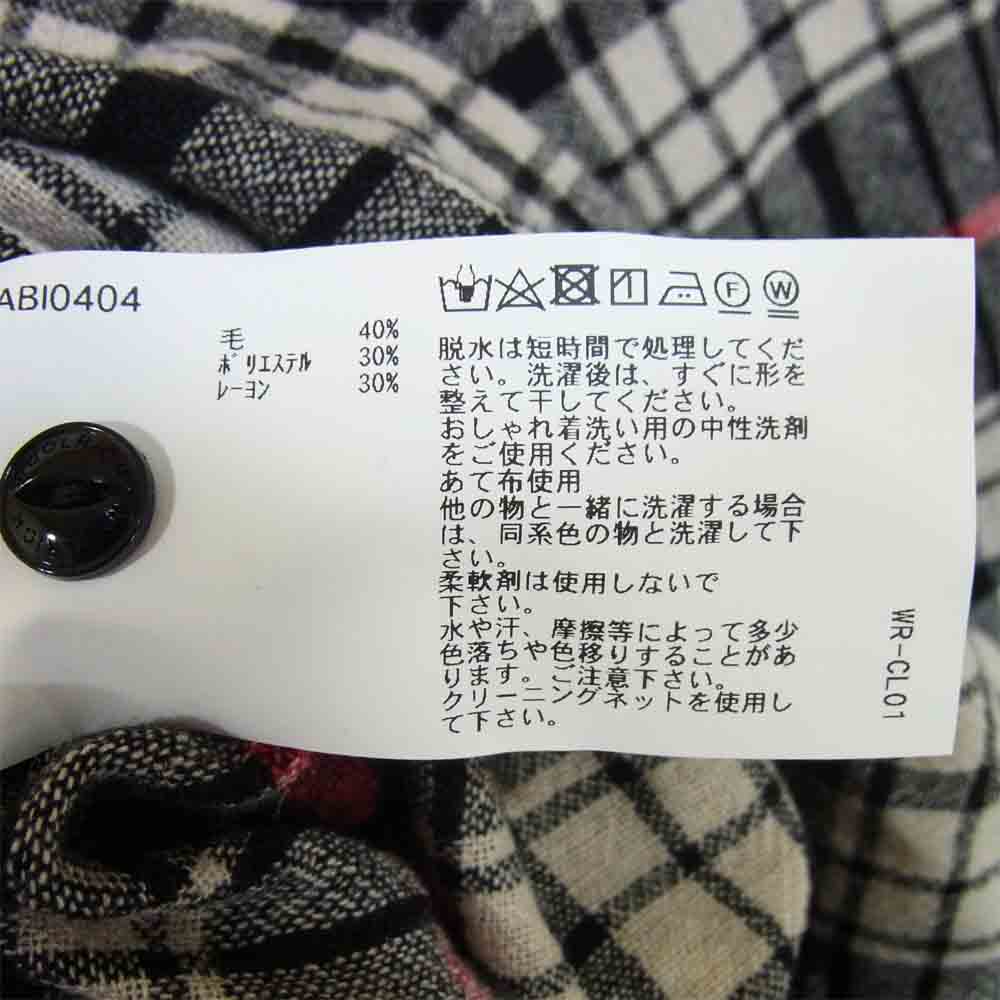 WOOLRICH ウールリッチ WWABI0404 HERITAGE GAUZE LONG DRESS ガーゼ ロング ドレス ワンピース BlackHunting XS【新古品】【未使用】【中古】