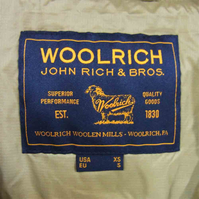 WOOLRICH ウールリッチ WOCPS2826 SOUTH BAY WINDBREAK サウス ベイ ウインドブレーカー TAN S【新古品】【未使用】【中古】