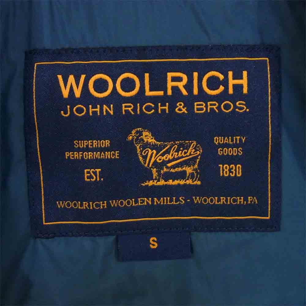 WOOLRICH ウールリッチ WWCPS2713 AIRVIEW BOMBER ボンバー ジャケット MELTONBLUE S【新古品】【未使用】【中古】