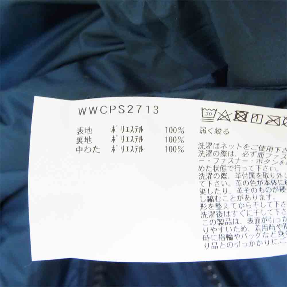 WOOLRICH ウールリッチ WWCPS2713 AIRVIEW BOMBER ボンバー ジャケット MELTONBLUE S【新古品】【未使用】【中古】