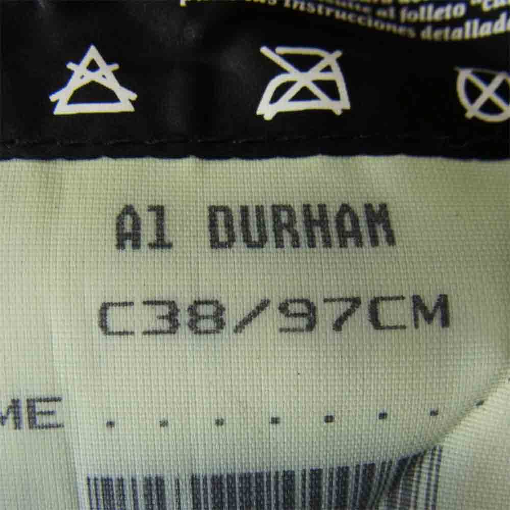 Barbour バブアー A1 Durham ダーラム ダーハム ワックスド コットン オイルド ジャケット カーキ系 C38【美品】【中古】