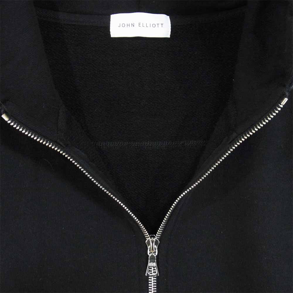 ジョンエリオット 2720900031 国内正規品 FLASH DUAL FULLZIP ジップアップ フーディー パーカー ブラック系 2【美品】【中古】