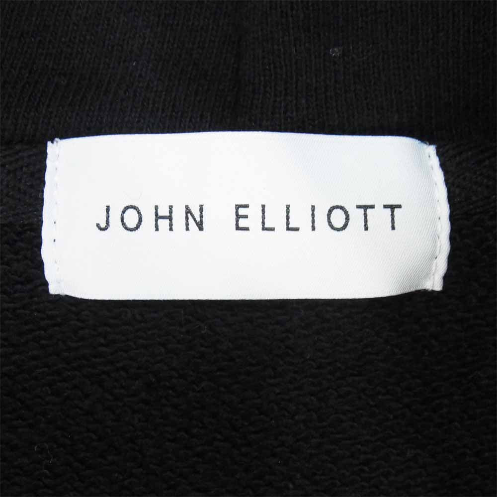 ジョンエリオット 2720900031 国内正規品 FLASH DUAL FULLZIP ジップアップ フーディー パーカー ブラック系 2【美品】【中古】