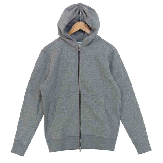 ジョンエリオット 2720900032 HOODED VILAIN ジップアップ フーディー パーカー グレー系 2【美品】【中古】