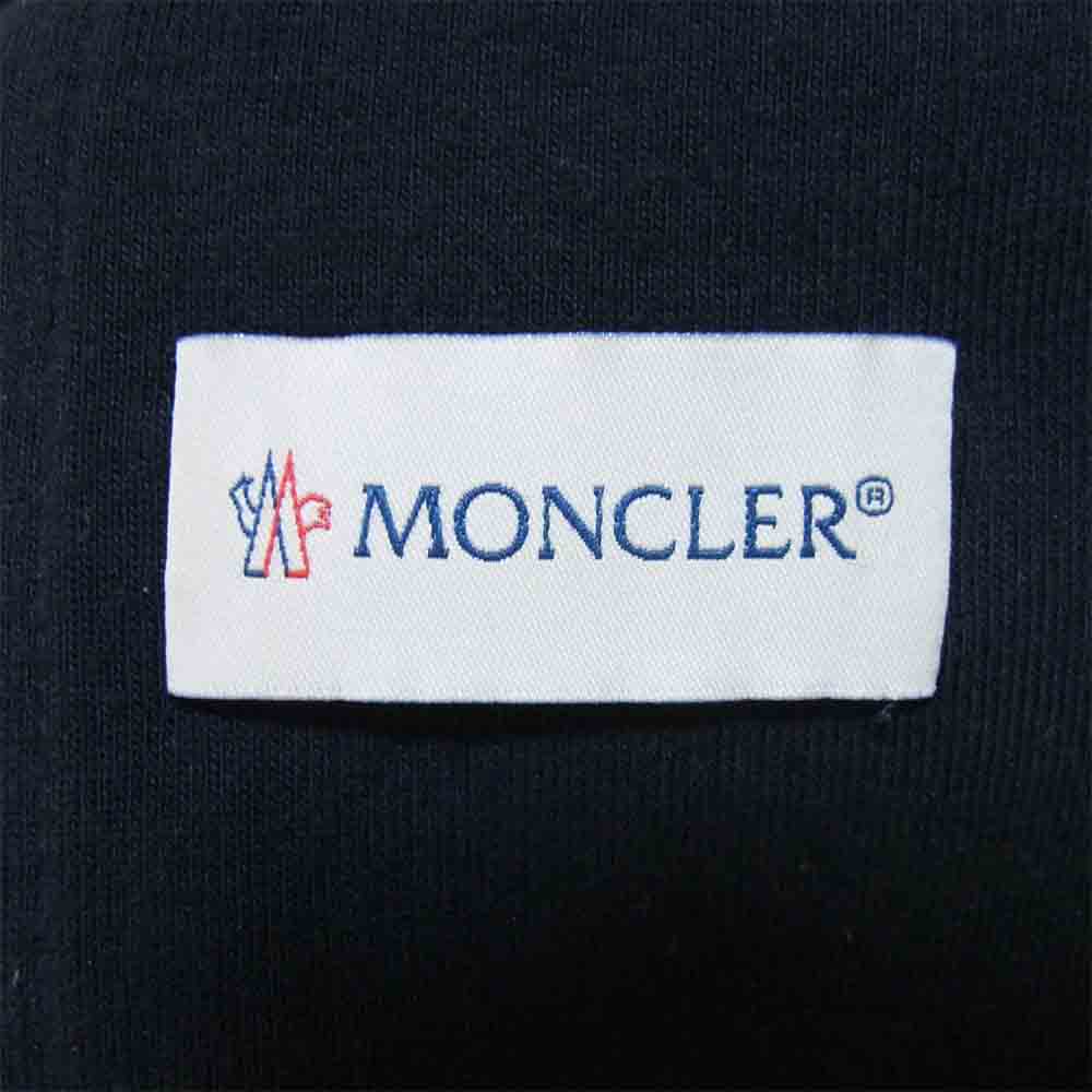 MONCLER モンクレール PANTALONE サイドライン ロゴ トラックパンツ ブラック系 S【中古】